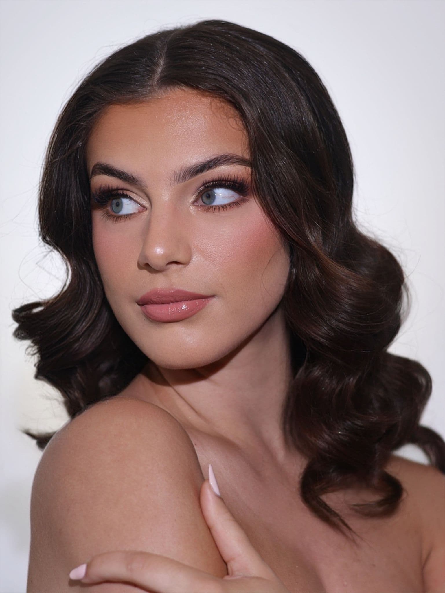 Coiffure événementielle réalisée par Hana Muminović