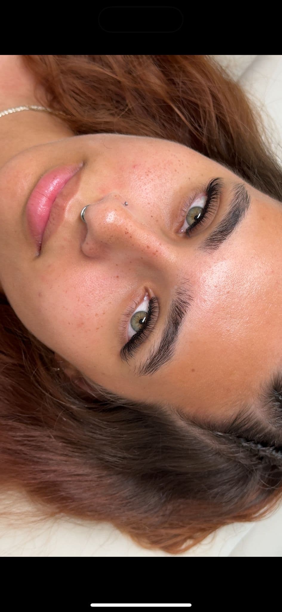 Extensions de cils posées par Hana Muminović